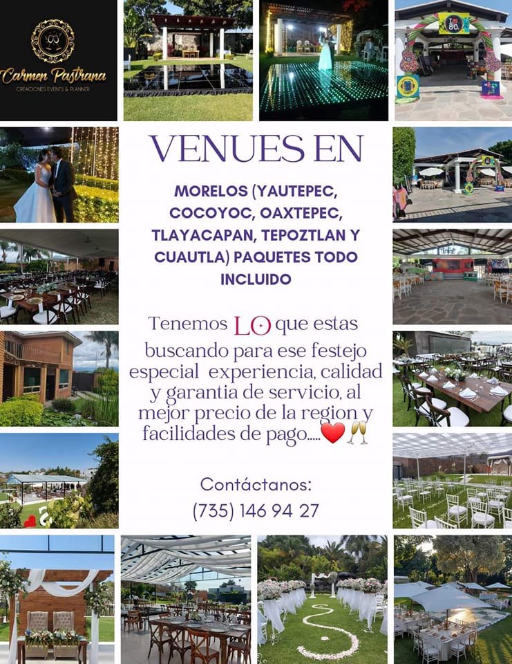 Promoción de venues en Morelos